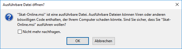 Firefox: Bestätigen